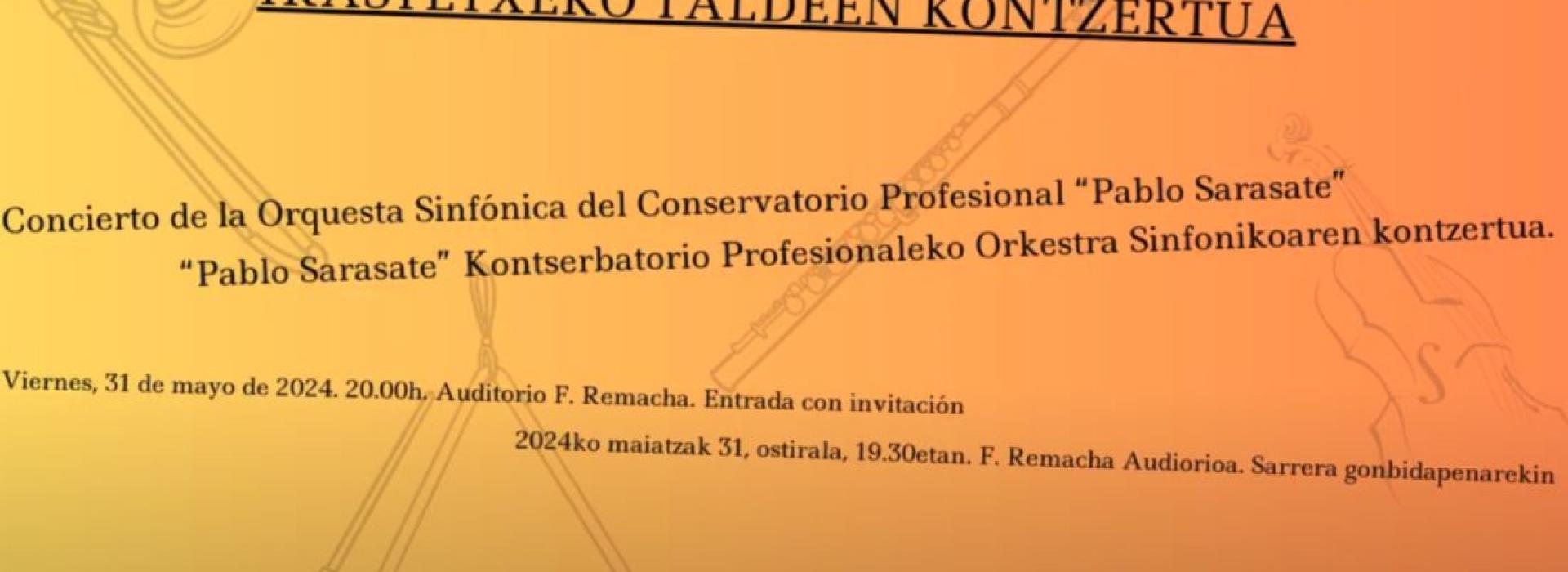 Concierto de agrupaciones / Kontserbatorioko taldeen kontzertua