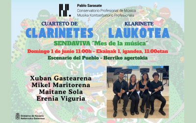 CUARTETO DE CLARINETES SENDA VIVA